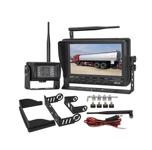 Vehicle HD Wireless Waterproof IR-CUT Backup Camera 7'' 2.4GHz <strong>LCD</strong> Monitor <strong>System</strong> - Product Image 1