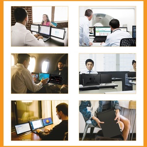 FOPO 13.3 Inch Triple Screen Laptop LCD <strong>Computer</strong> <strong>Monitors</strong> <strong>with</strong> <strong>Multiple</strong> Ports Extended Screen Laptop - Product Image 5