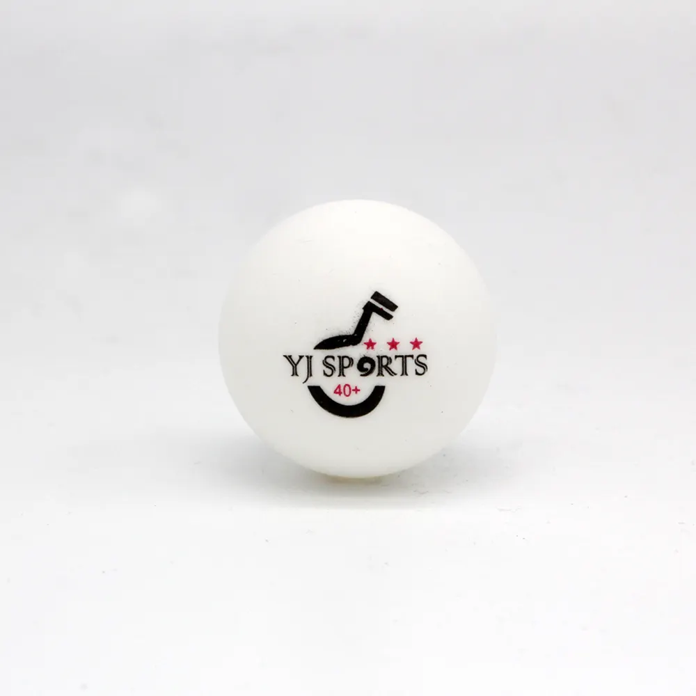 YJ yunjia 40 + formazione 3 stella abs bianco di plastica pingpong training palla da tavolo palla da tennis a buon mercato