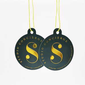 Etiquetas de joyería personalizadas profesionales con logotipo de etiqueta personal personalizado de cuerda para paquetes de cabello - Product Image 1