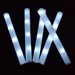 Tùy chỉnh 18.5 inch đầy màu sắc <span class=keywords><strong>LED</strong></span> Glow <span class=keywords><strong>Foam</strong></span> <span class=keywords><strong>Stick</strong></span> Logo nhấp nháy ánh sáng Baton đêm chạy bên cổ vũ 48cm Khuyến mại Nguồn cung cấp bên - Product Image 2