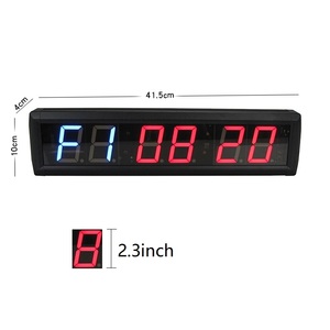 YIZHI Indoor-Fernbedienung Programmier bares LED-Training Digital Fitness Countdown-Uhr Home Gyme Intervall Timing Stoppuhr Timer - Product Image 2