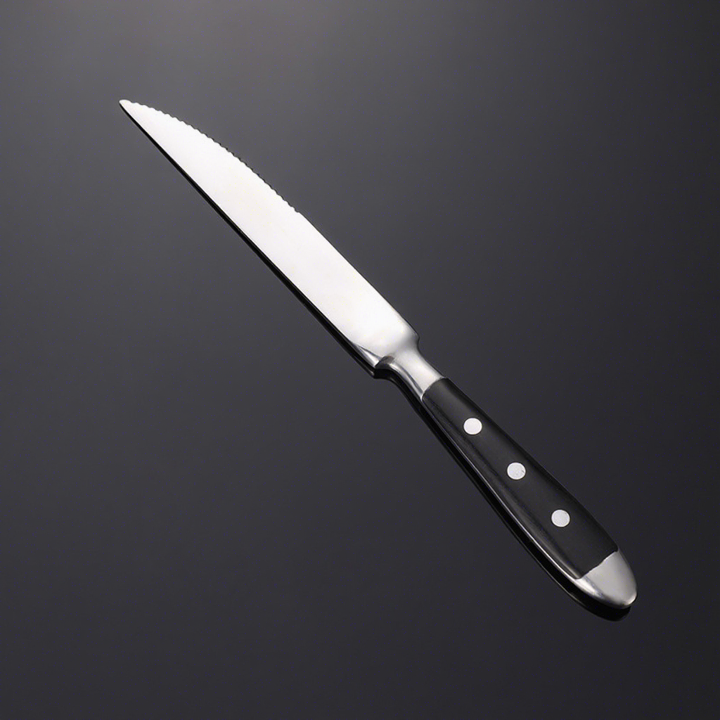 black Steak knife