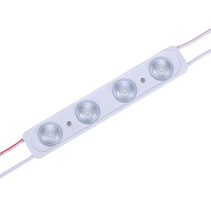 DC12V <strong>3W</strong> SMD2835 Green/<strong>Red</strong>/Yellow/White 4LED Injection <strong>Led</strong> Module with Lens Modul <strong>LED</strong> for Advertising - Product Image 1