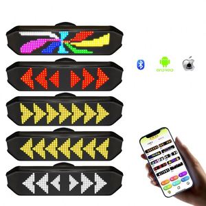 APP Programmier bares Auto LED-Streifen licht Anzeige bildschirm Remote Button Nachrichten Anzeige RGB LED Auto Beleuchtung Fahrrad Motorrad Zeichen - Product Image 5