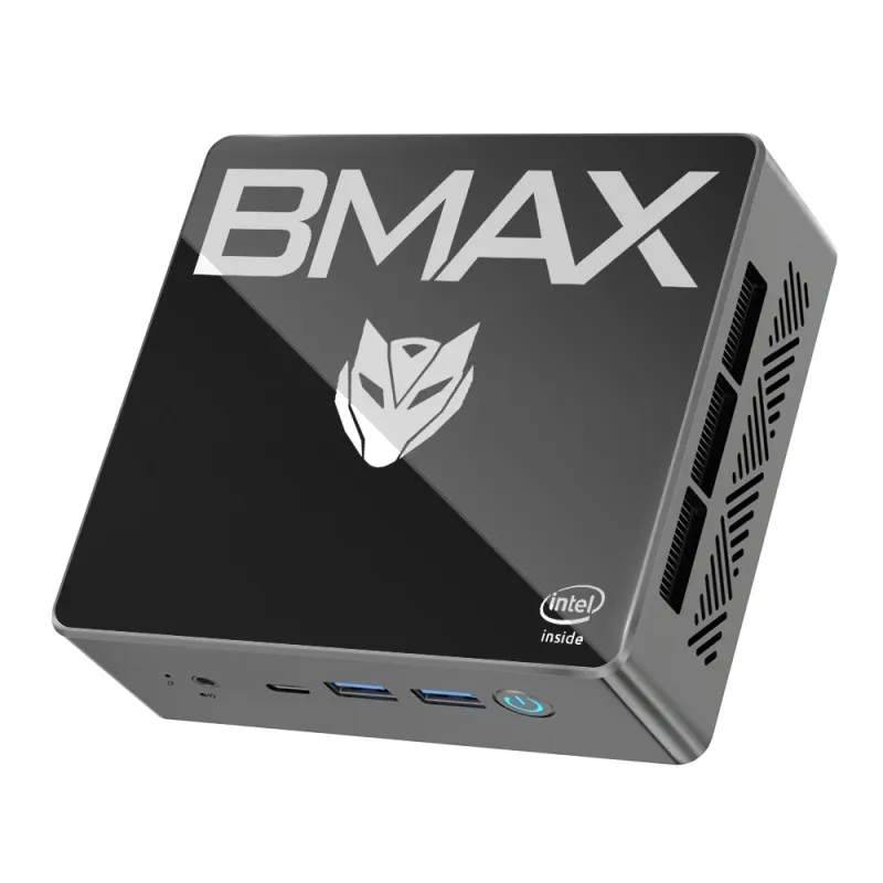 Bmax B4 Plus Wint 11 Mini Pc 16Gb 512Gb Intel Alder Lake N100 Ondersteuning Dual Hdmi/Rj45 (Eu Plug)