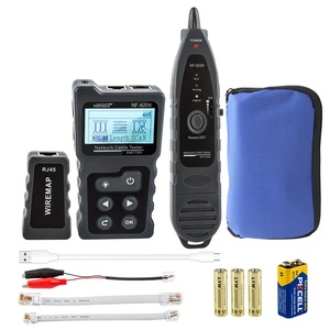 Noyafa cavo di rete NF-8209 Tester cavo Ethernet Tracker Poe Checker Display LCD misura lunghezza Wiremap Tester strumenti di rete - Product Image 2