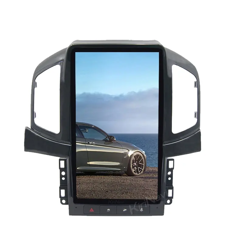 KiriN avi Vertikaler Bildschirm Android 11 13,6 ''Android Auto DVD-Player für Chevrolet Captiva 2013-2017 mit Autoradio 2 Din WiFi 4g