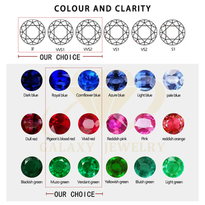 Wuzhou Factory Lab Grown Rubies Pigeon Blood Ruby販売用ラウンドオーバルペアクッションシェイプルーズジェムストーンルビーリング作成用 - Product Image 5
