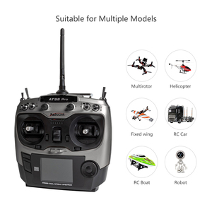 Bester Preis AT9S Pro10/12 Kanäle 2,4 GHz RC Funksender und-empfänger R9DS Für Köder boot/segel flugzeug Flugzeug/Quadcopter RC Spielzeug