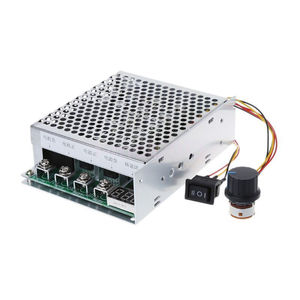 Digital anzeige 0 ~ 100% einstellbar DC 10-50V 40A DC Motor drehzahl regler PWM 12V 24V 48V 2000W MAX 60A reversibel - Product Image 3