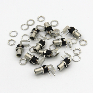 2.5Mm X5.5Mm電源DCメスジャック5.5 * 2.5Mmソケットバレルタイプ直角PCBマウントコネクタ - Product Image 6
