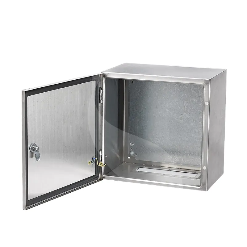 Boîte en métal étanche Saipwell 200*200*150mm boîte de Distribution électrique boîtier extérieur en acier inoxydable