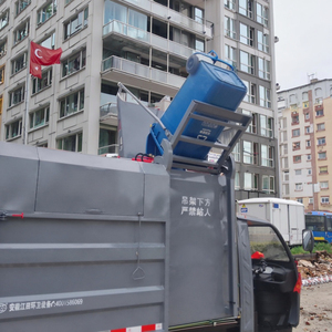Adult-Driven Electric Vehicle with Quick <strong>Load</strong> Compression &amp; <strong>Auto</strong> <strong>Unloading</strong> Features for Municipal &amp; Environmental <strong>Machinery</strong> - Product Image 1