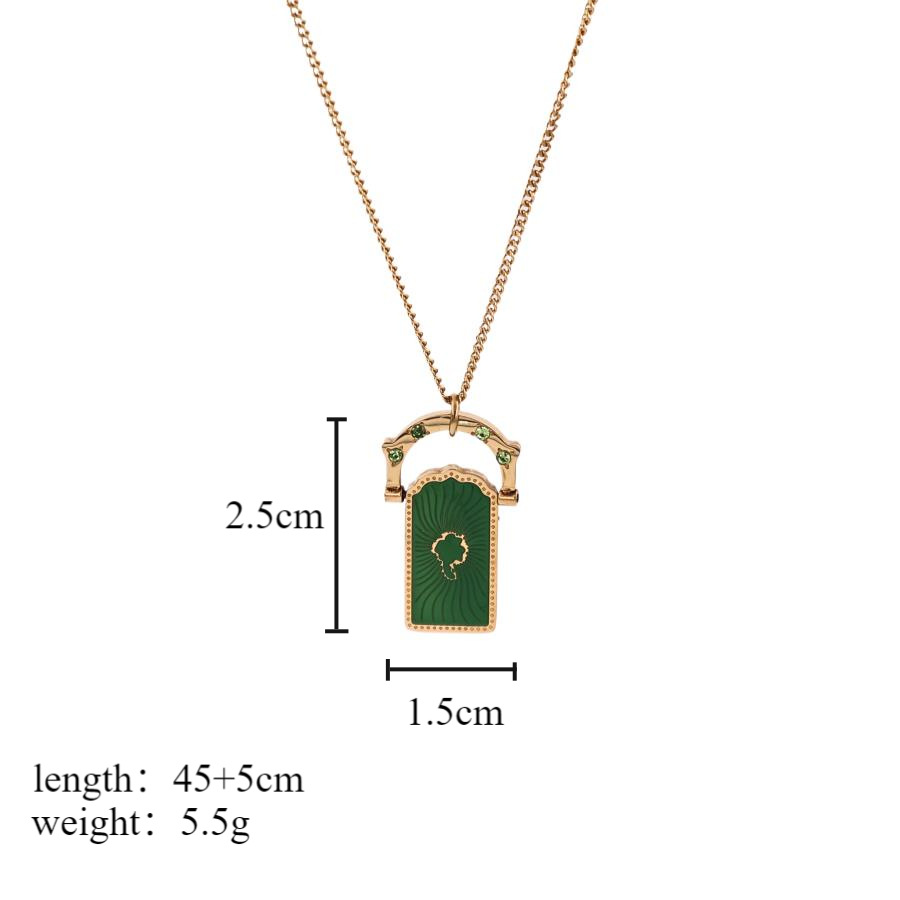 Cyan lucky-necklace