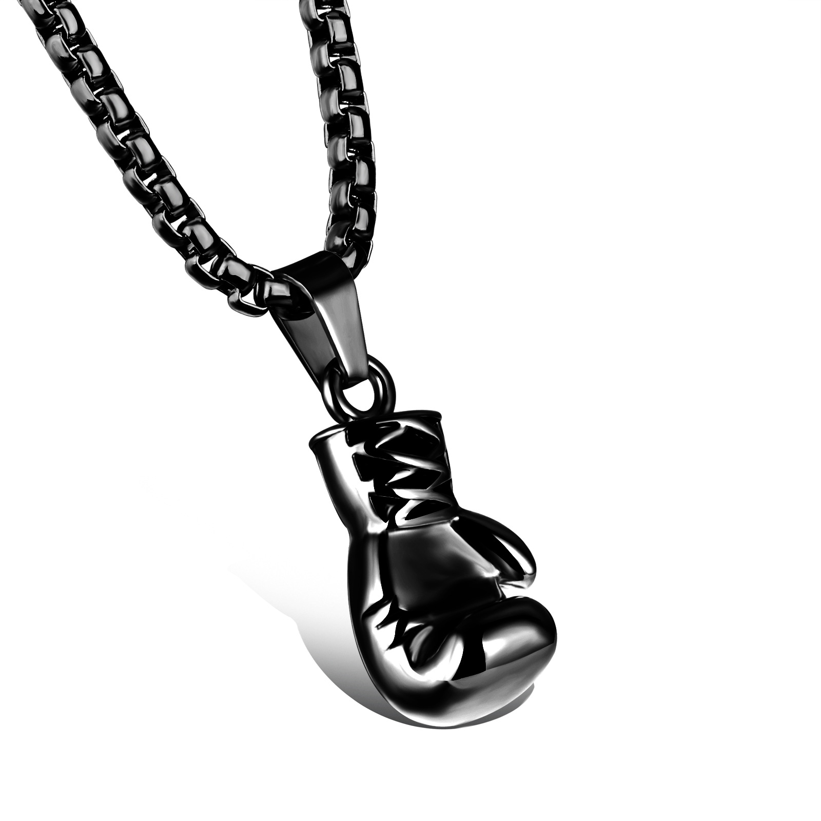 Negro pequeña cadena de perlas Fórmula 3*55