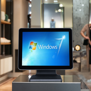 Software Pos para sistema minorista Pantalla táctil Sistema de comentarios del cliente Interactivo POS de escritorio de 15 pulgadas Máquina todo en uno - Product Image 1