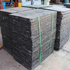定制GMT塑料托盘制砖机玻璃纤维pvc板托盘中国混凝土砖块 - Product Image 1