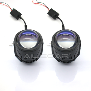โคมไฟตัดหมอก LED 2025 Bi พร้อมดีไซน์สไตล์ Mech ที่เป็นเอกลักษณ์ไฟขับขี่12V สำหรับรถยนต์ที่มีช่วงสี6000k-3000k-4300k - Product Image 6