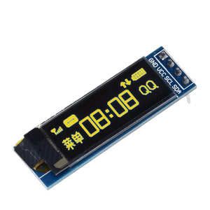 Modulo OLED da 0.91 pollici 0.91 "bianco/blu OLED 128x32 OLED LCD LED Display modulo 0.91" IIC comunicare per ardunio - Product Image 4