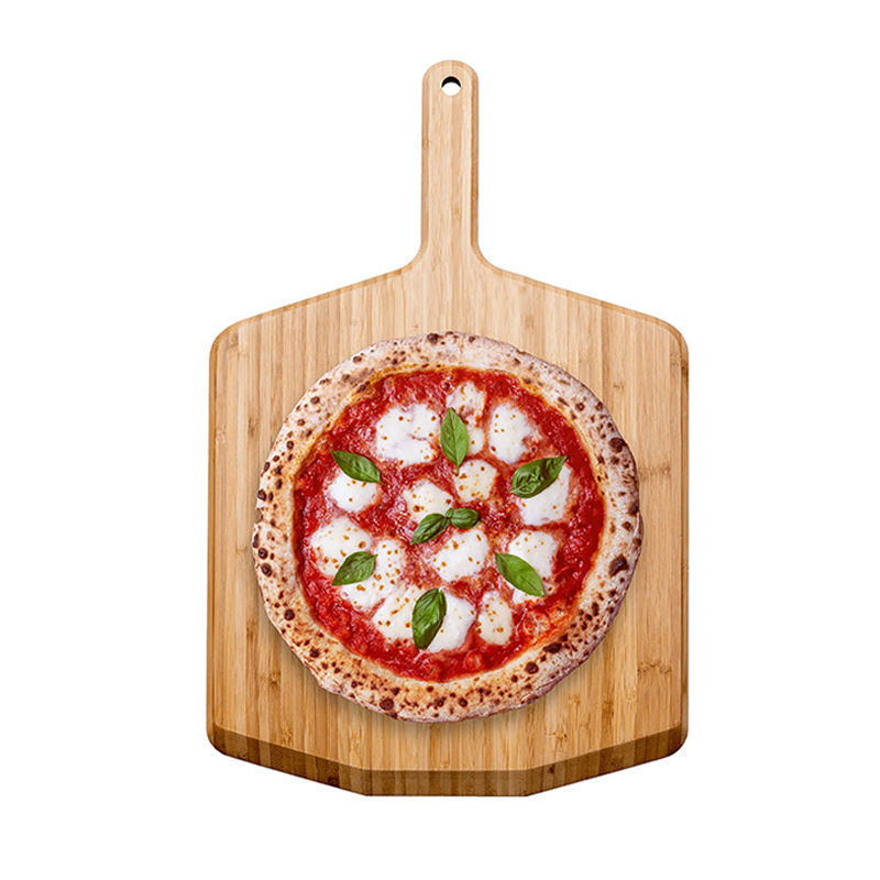 Pelle à pizza en bambou brun