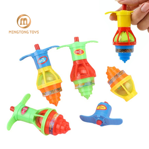 Professional Manufacturer Child Cheap Classic Toy <strong>Wind</strong> <strong>up</strong> <strong>Led</strong> Gyroscope Light <strong>up</strong> Rotating Gyro Flashing Spinning Top - Product Image 1