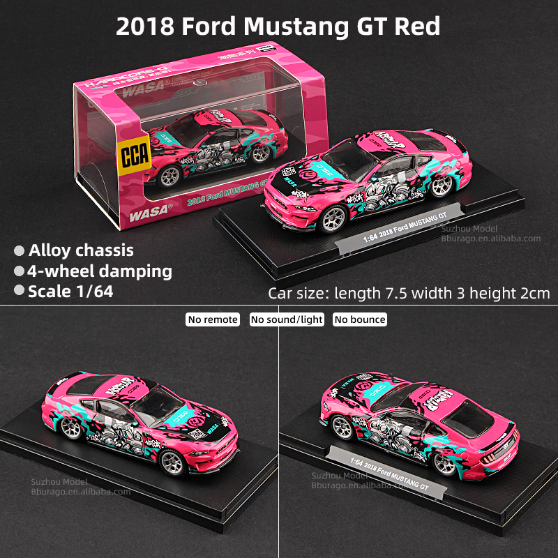 Mustang GT WASA Rosso