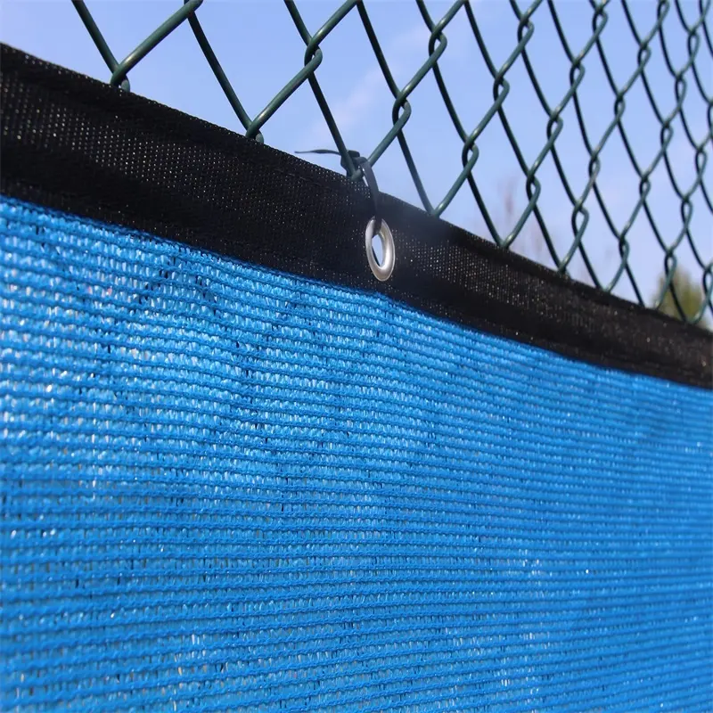 6 'x 50' recinzione per schermo Privacy verde scuro nero blu 130GSM recinzione rete ombreggiante copertura per parete giardino cortile cortile