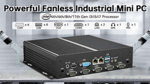 Mini Pc Cele Rom J6412 J4125 ITX Computadora industrial estándar DB9 COM * 6 Ubuntu Linux PC de escritorio Autonmantic Solutions Pc - Product Image 3