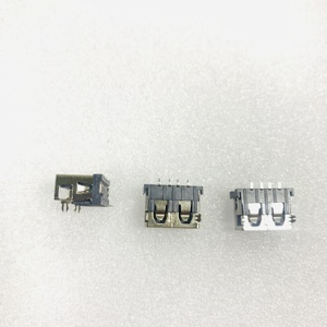 USB 2.0 type-một nữ kết nối với 180 độ SMT AM 4pin nam ngắn cơ thể USB Nam kết nối Loại sản phẩm - Product Image 2