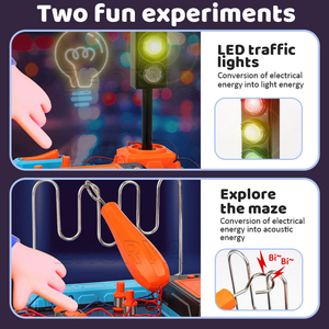 Zhorya教育玩具科学探査実験キット物理学子供たちはそれを構築するステム活動回路玩具 - Product Image 3