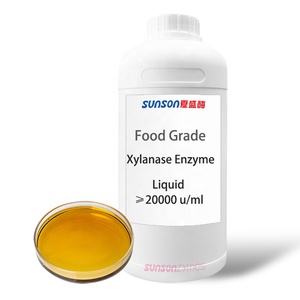 Cấp thực phẩm lỏng <span class=keywords><strong>xylanase</strong></span> Enzyme cho lúa mì tinh bột rượu sản xuất | wort độ nhớt giảm tốc & quá trình lên men Booster - Product Image 1
