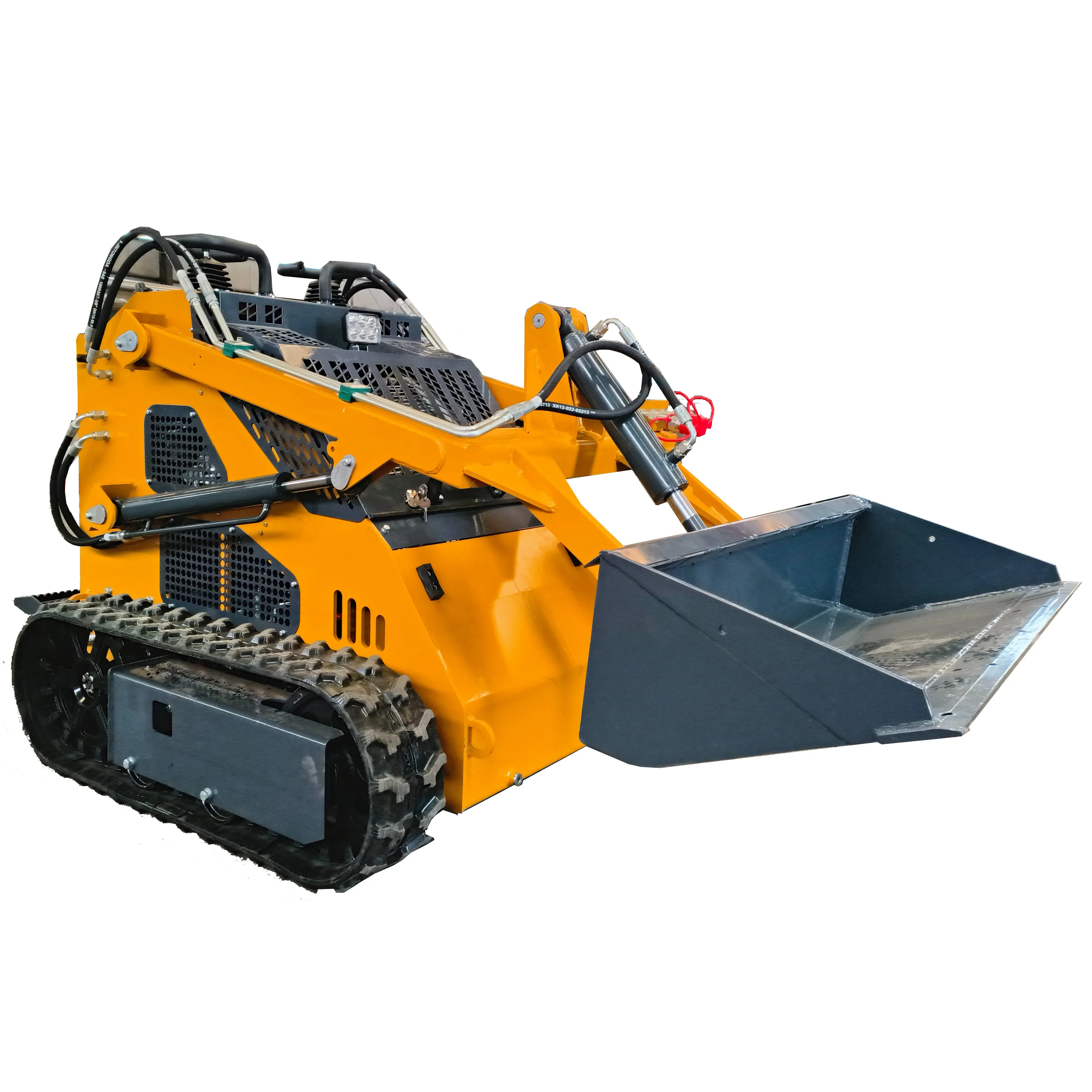 2024 nouveau mini tracteur à chenilles d'ingénierie et de construction Epa Engine Skid Steer avec chargeur avant