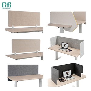 Ofisolution âm thanh phổ biến nhất hấp thụ Polyester Acoustic bàn màn hình chống bụi trang trí chèn bàn chia - Product Image 1