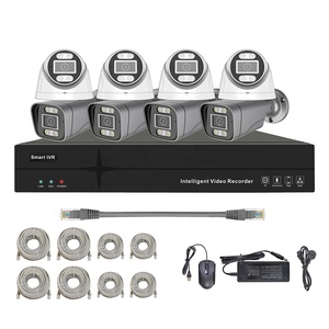 Sistema de cámara CCTV de seguridad para el hogar Ultra HD 8CH PoE con 4K/8MP H.265 + NVR y 8PCS 8MP Cámara IP y cables - Product Image 2