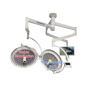 DL-<span class=keywords><strong>LED</strong></span> A <span class=keywords><strong>L5</strong></span> çin hastane operasyon odası çift kubbeler taşınabilir tedarikçiler yuvarlak mobil OT lambası