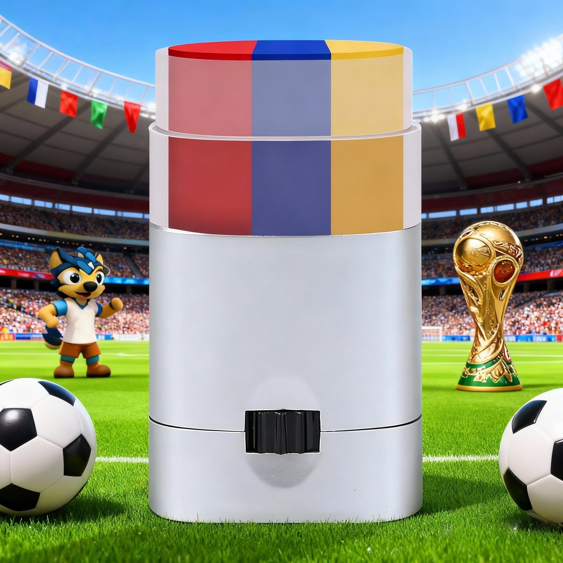 fans face color-Colombia