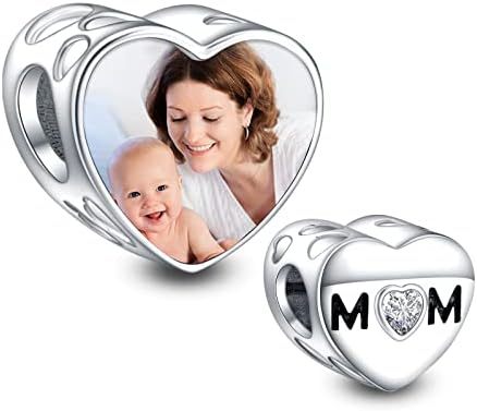 Charme photo coeur maman