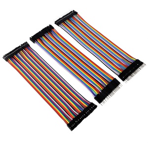 De 40 pini 40 pz 40 Pin Pin Mm foro Breadboard Dupont 40 p linea 10cm ponticello cavo Arduino maschio a femmina connettore cablaggio - Product Image 1