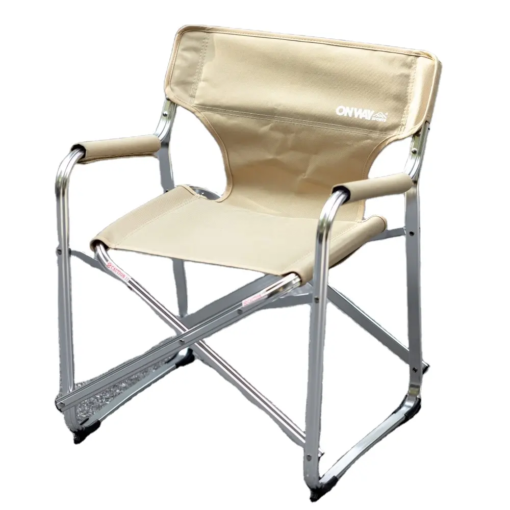 Chaise de réalisateur en aluminium de petite taille pour chaise de réalisateur portable de camping