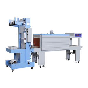 TF-6540SA+BS-5540M Hualian PVC PE <strong>Film</strong> Heat Sleeve Cutting <strong>Bottle</strong> <strong>Shrink</strong> Wrapping Sealing Machine