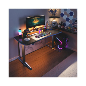 Mesa de juegos ergonómica de diseño moderno PC Escritorio de ordenador de Pie ajustable - Product Image 6