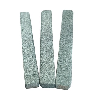 High Reliability <strong>16</strong>*13*120mm Green Silicon Carbide Oil Stone <strong>Jade</strong> and for Automobile Engine Block Polishing with Chamfer - Product Image 1