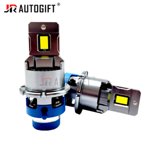D2S D4S 1:1 LED far HID kiti yüksek güç Xenon LED ampul güçlendirme kablosuz otomatik lamba fişi oyna Canbus LED yeni durum - Product Image 1