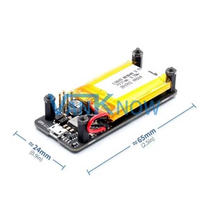 <strong>Raspberry</strong> <strong>Pi</strong> Zero W 5V 2A UPS Integrated Serial Port and Electric Quantity Detection Function Charging Power Supply - Product Image 3