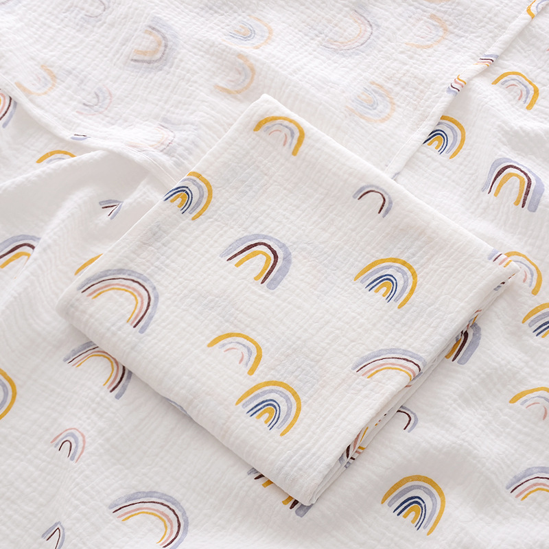 Petit wrap double couche arc-en-ciel