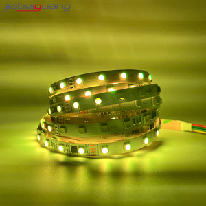 16703 RGB IC Адресуемая Светодиодная лента 60 светодиодов DC12V 24V волшебный цвет IC программируемая цифровая светодиодная Пиксельная световая лента