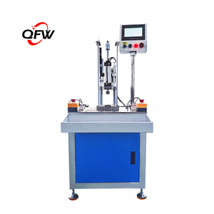 QFW Halbautomat ische Lippenstift-Schlauch-Installation maschine Auto-Magnetic Attraction Positioning Detection System für Magnetic