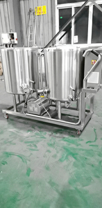 Movable <strong>50L</strong> CIP Trolley Cleaning System with Electric Heating Washing tank Equipment for <strong>Brewery</strong> Clean - Product Image 5