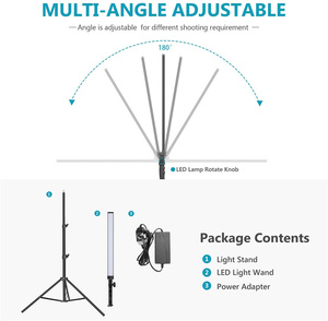 ชุดไฟ LED Stick Light Kit แบบพกพาพร้อมขาตั้งไฟ LED 2เมตร - Product Image 2